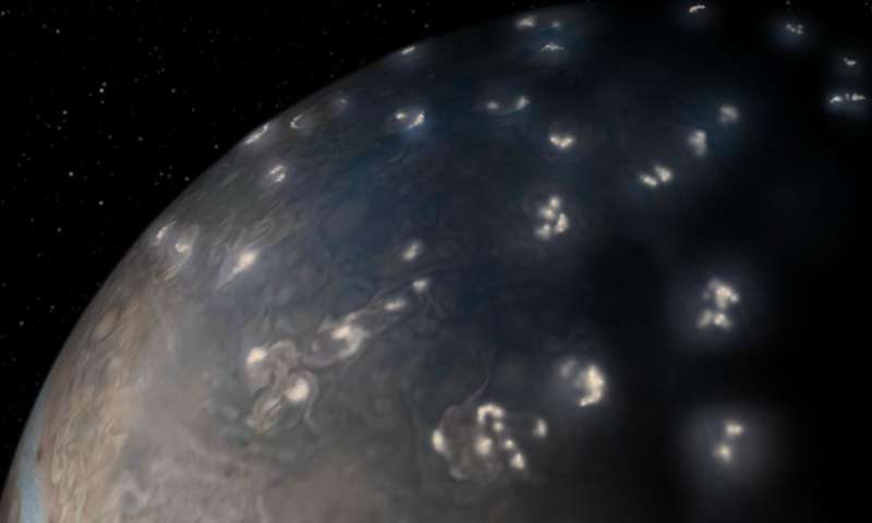 朱諾號解決了困擾科學(xué)界39年之久的木星閃電的謎團(tuán)