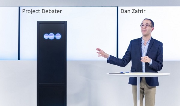 IBM推出會辯論的AI 人工智能首戰(zhàn)擊敗人類頂尖辯手