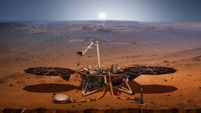 NASA洞察號探測器”火星登陸首日創(chuàng)下新發(fā)電紀(jì)錄
