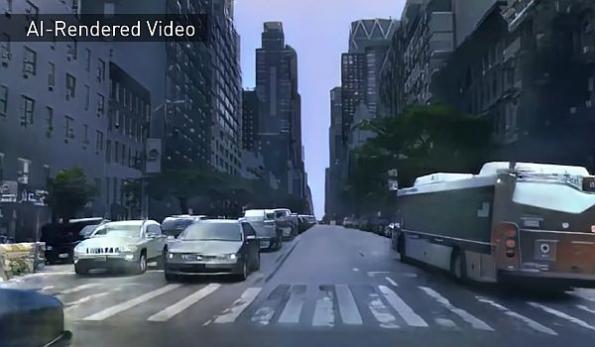 英偉達人工智能研究獲突破 可為汽車等快速創(chuàng)建虛擬3D環(huán)境