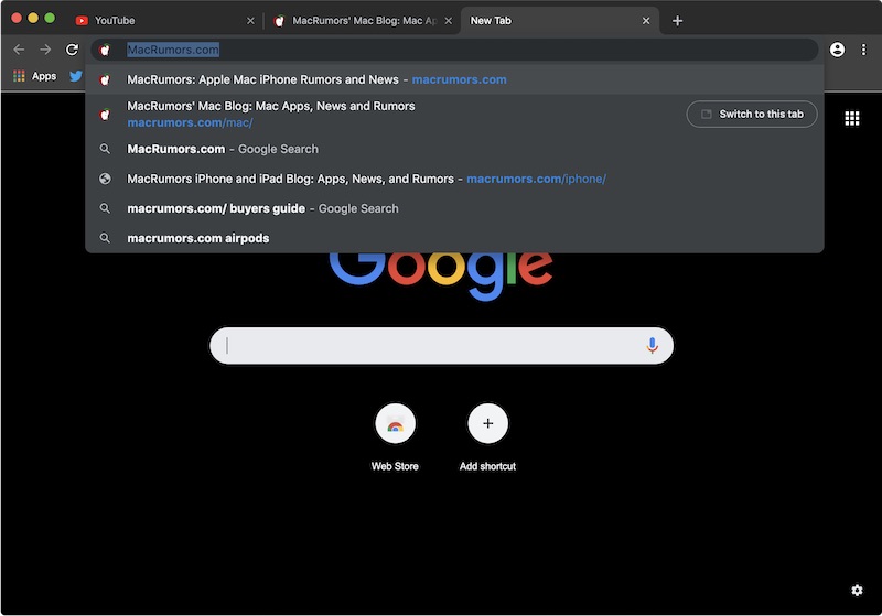 Chrome 瀏覽器最快明年初支持 macOS Mojave 深色模式