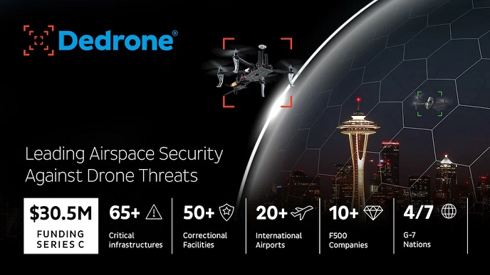 Dedrone 為反無(wú)人機(jī)技術(shù)獲得 C 輪融資